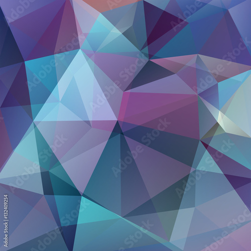 Abstract geometric style purple background. Blue  violet colors. Vector illustration