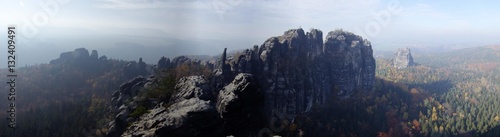 Schrammsteine im Elbsandsteingebirge