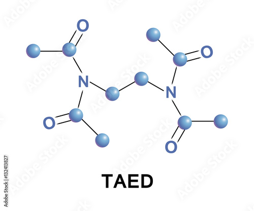 Tetraacetylethylenediamine, TAED, is produced by acetylation of ethylenediamine. 