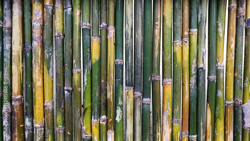 rough fence bamboo pattern background