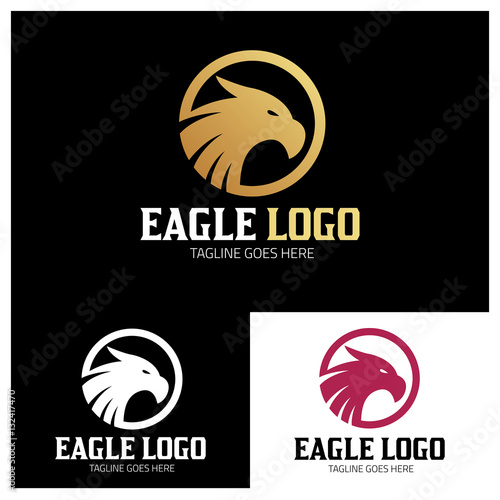 Eagle logo design template ,Vector illustration