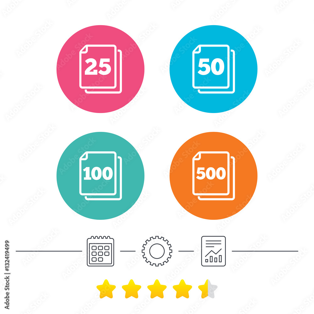 In pack sheets icons. Quantity per package. In pack sheets icons. Quantity per package.