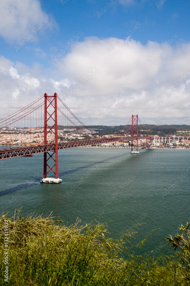 Obraz premium Ponte 25 de Abril in Lisbon, Portugal, Europe