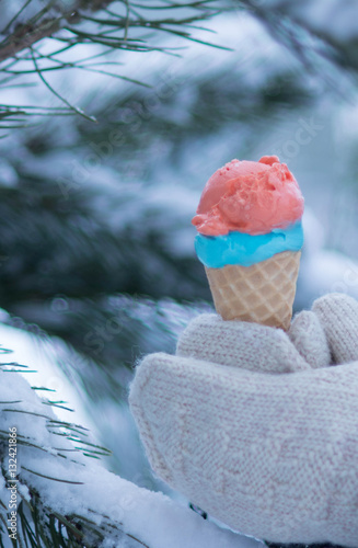 Мороженое на морозе