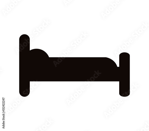 icon bed to sleep