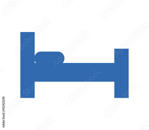 icon bed to sleep