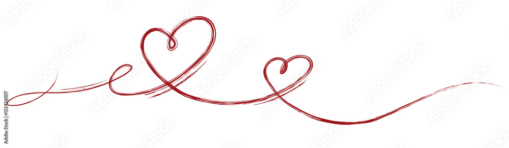 Fototapeta premium Heart for Valentine's Day Mothers Day Wedding Birthday