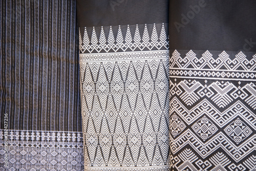 Traditional Lao textiles, Luang Prabang, Laos