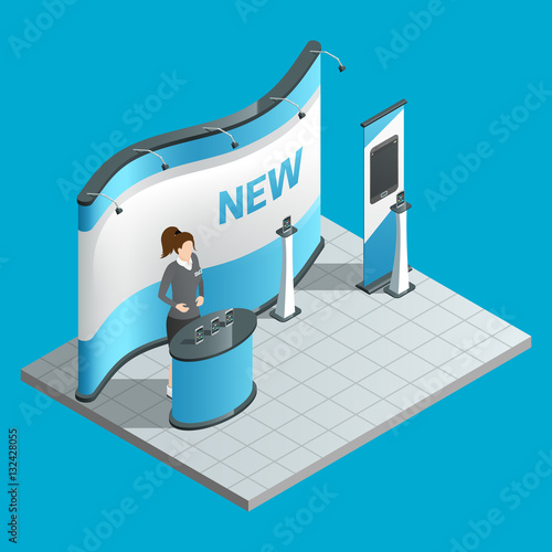 Exhibition isometric stand