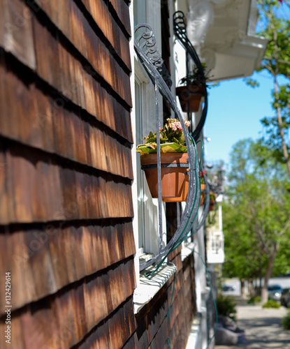 Architectural Details of curved steel.