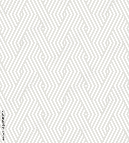 Vector seamless texture. Modern geometric background. Repeated monochrome pattern. Ornament of intersecting stripes.