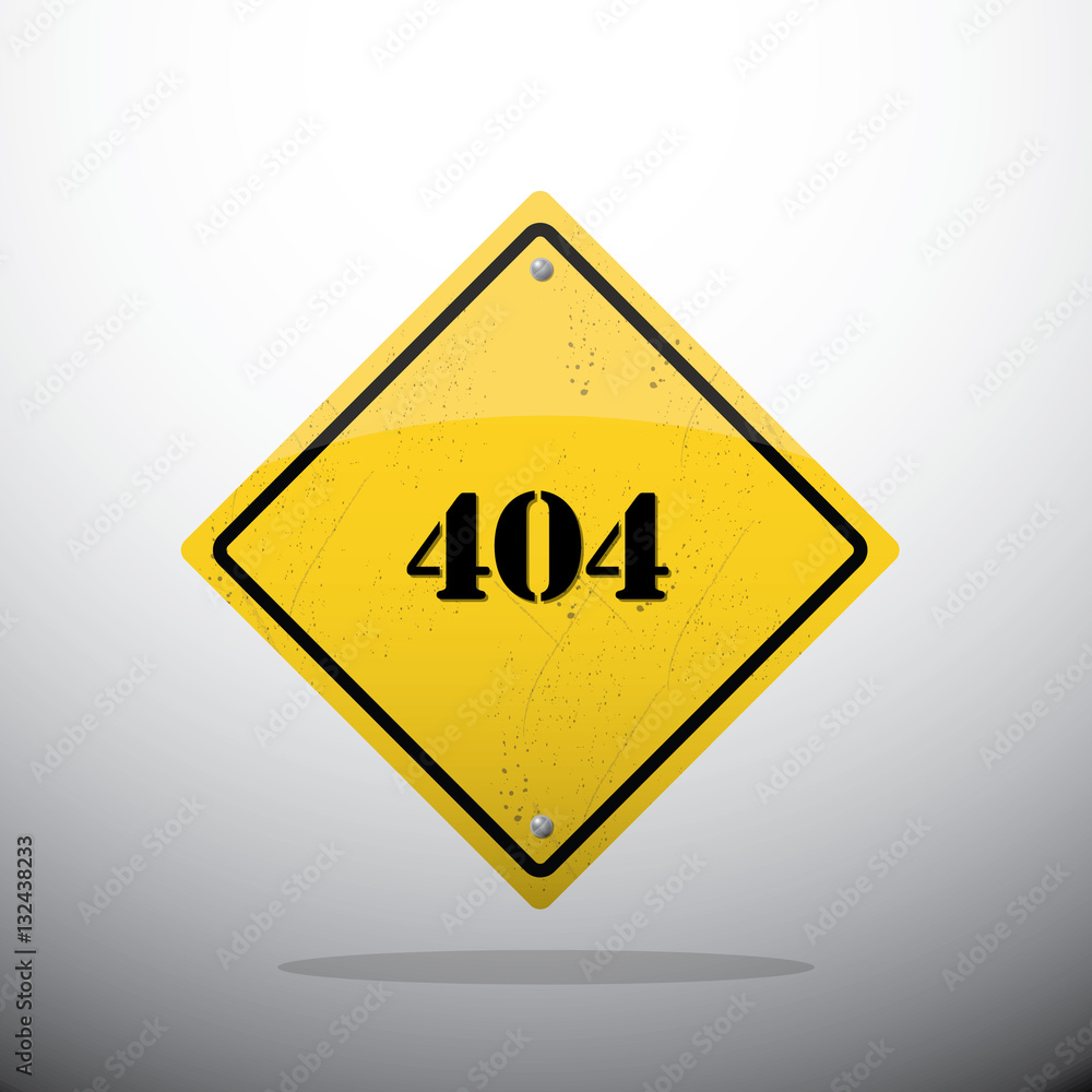 404 eror sign 404 eror sign