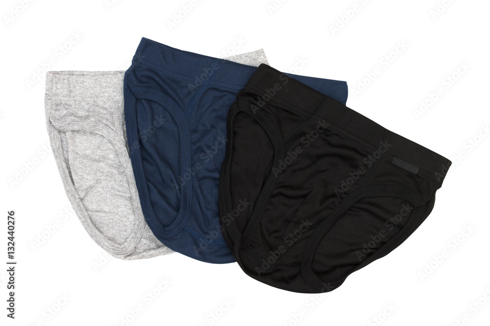 men underwear isolated on white background - clipping paths men underwear isolated on white background - clipping paths