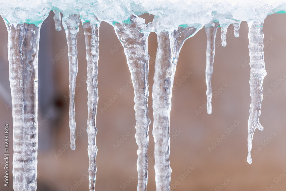 beautiful shiny transparent icicles beautiful shiny transparent icicles