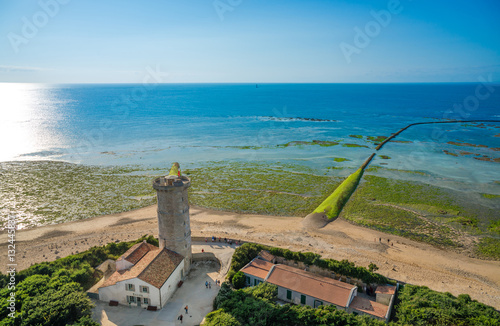 Obraz na płótnie Ile de Re - The west Point of the Island, Charente Maritime, Fra w salonie