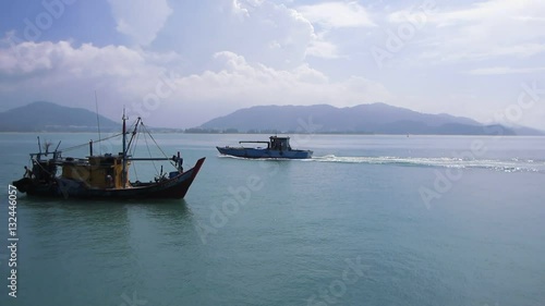 Pangkor Island (Malay: Pulau Pangkor) is a resort island in Manjung District, Perak, Malaysia. Circa December 2016 photo