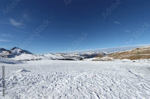Montagnes enneigées en Andorre