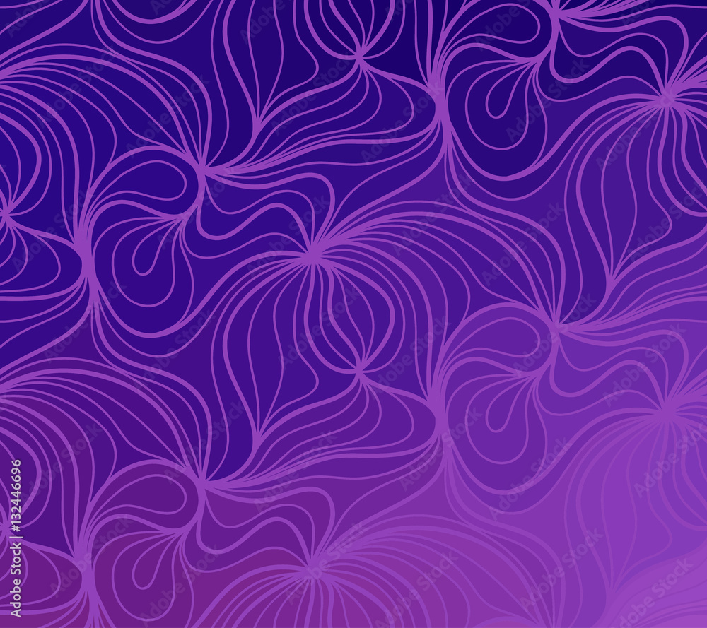 Vector wave background of doodle hand drawn lines Vector wave background of doodle hand drawn lines