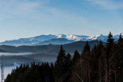 Amazing winter in carpathian mountains © Ivanica