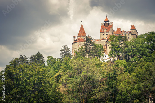 Bran Castle also known for the myth of Dracula, Romania