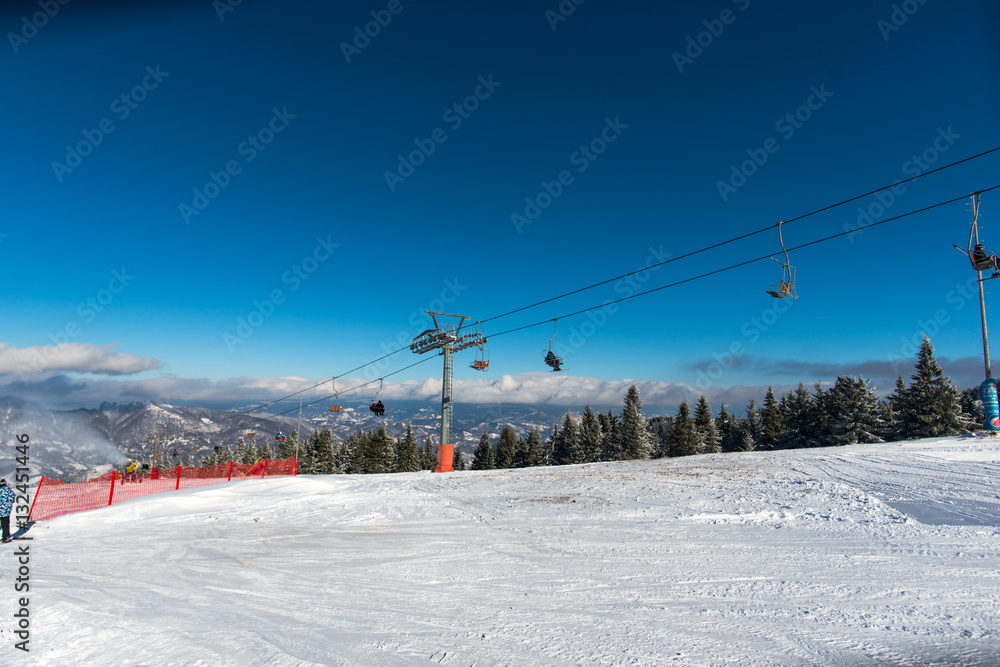 Winter in carpathian mountains Winter in carpathian mountains