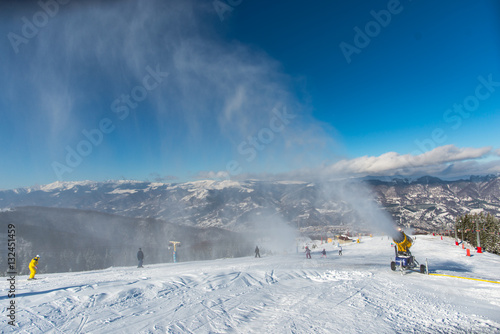 Winter in carpathian mountains © somra