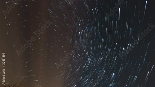 4k UHD star trail time lapse stars and clouds 11589
