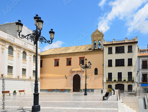 The town square in Montilla photo