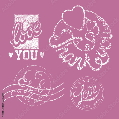 Stamps Love Set