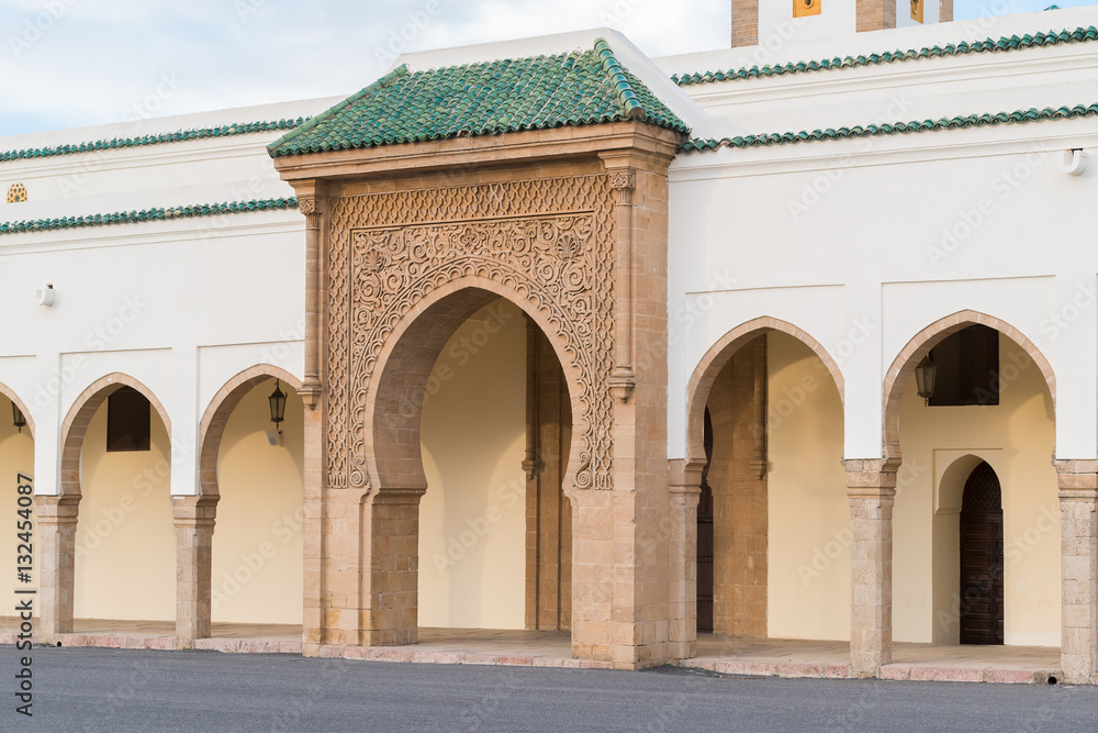 Obraz premium Mosque near the Royal palace in Rabat, Morocco