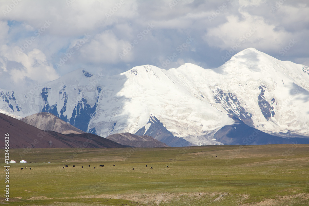 7000 meters high mountain in Tibet, PR China