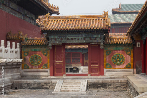 Temple in forbidden city, Beijing, PR China