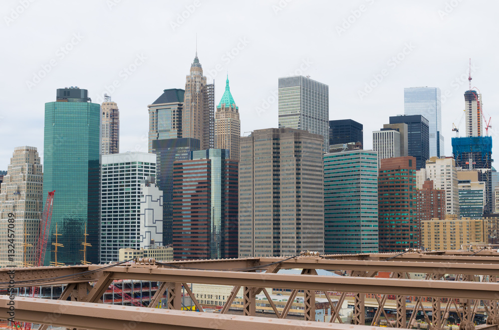 Obraz premium downtown manhattan