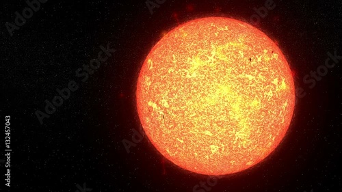 sun with solar wind and coronal mass ejection 4k UHD 11612
