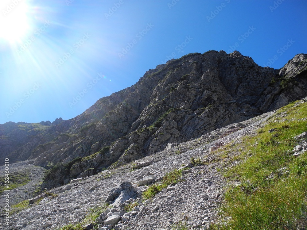 Allgäuer Berge bei Hinterstein und Hindelang