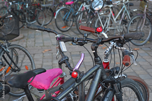 Bicycle parking area. © o1559kip