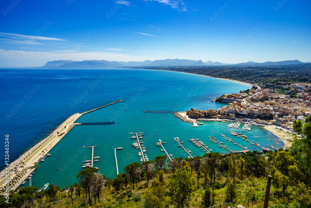 Fototapeta premium Castellamare del Golfo in Sicily