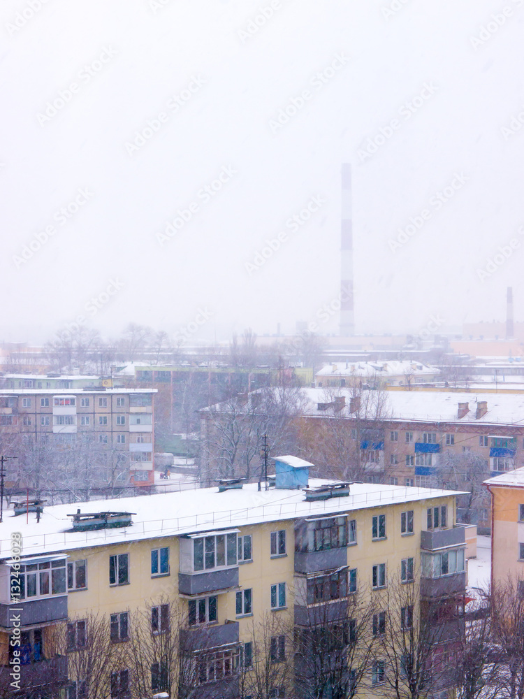 The Factory chimneys. The Factory chimneys.