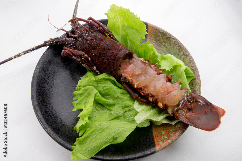 伊勢えびのお造り 伊勢えびのお造り