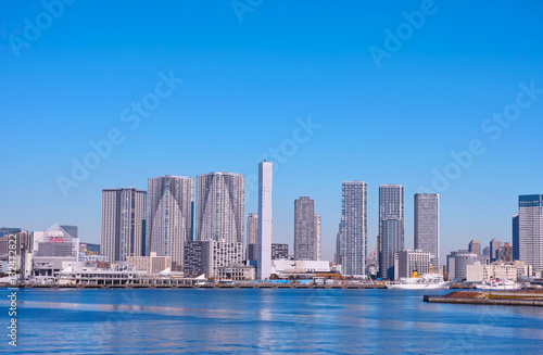 東京港の風景