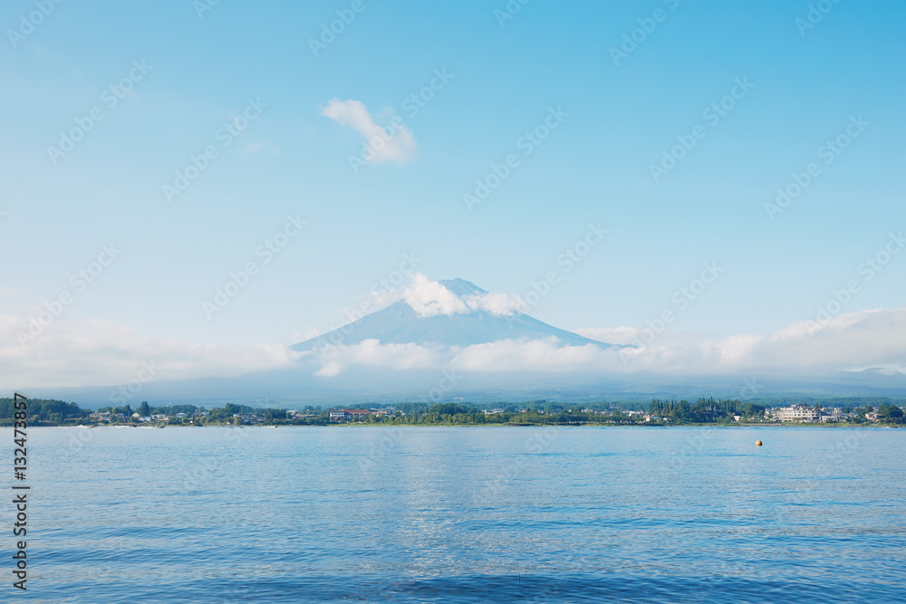 夏の富士山