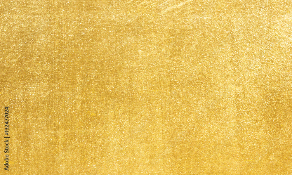 Obraz premium Blacha złota jednolite czarne tło