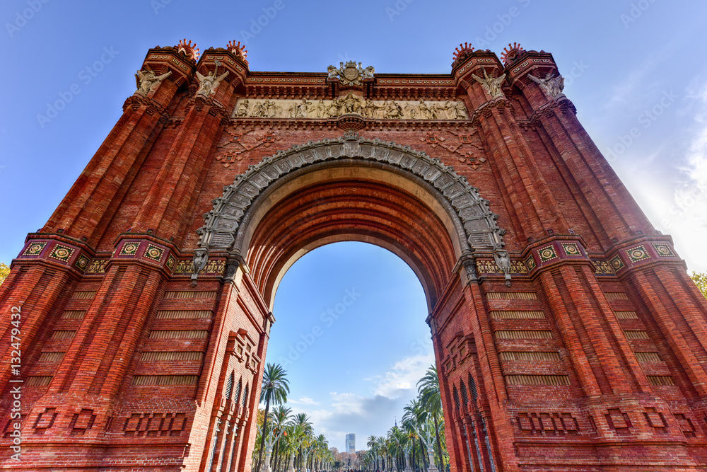 Obraz premium Arc de Triomf - Barcelona, Spain