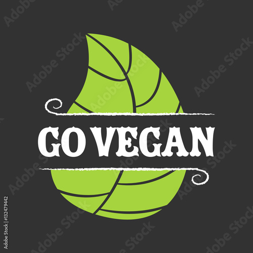 Go vegan icon