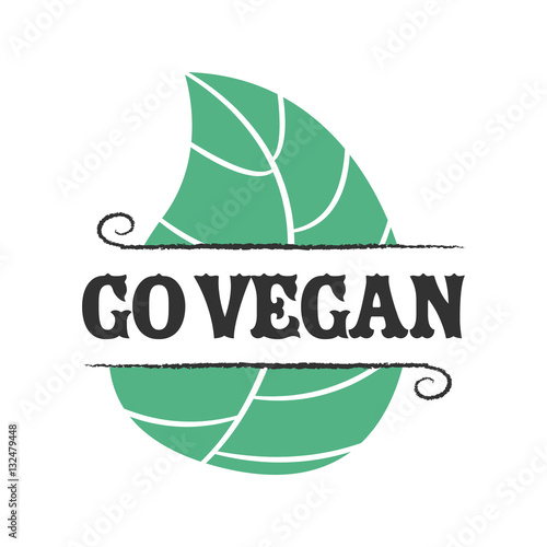 Go vegan icon