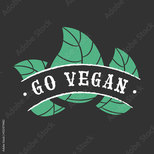 Go vegan icon