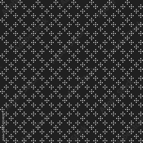 Strict pixelated seamless pattern in corporate style. Useful for web backgrounds, textile or interior design. © miaoumiaou