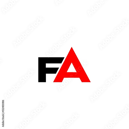 FA Capital Initial Logo Vector