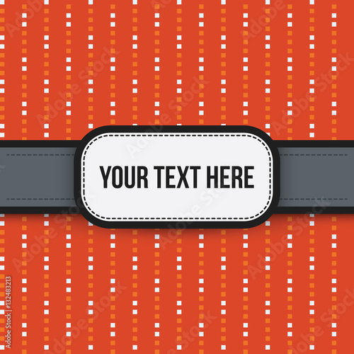 Text background with colorful pixelated pattern. Useful for presentations, advertising and scrapbooking. photo