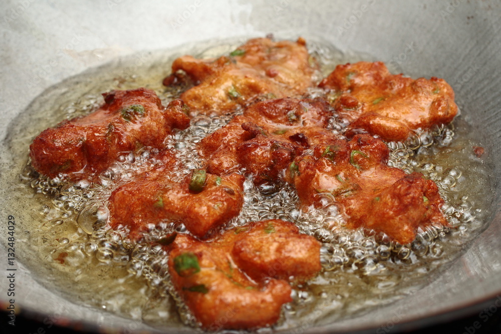 Cooking , Curried fish cake (Tod Mun Pla Krai) Cooking , Curried fish cake (Tod Mun Pla Krai)
